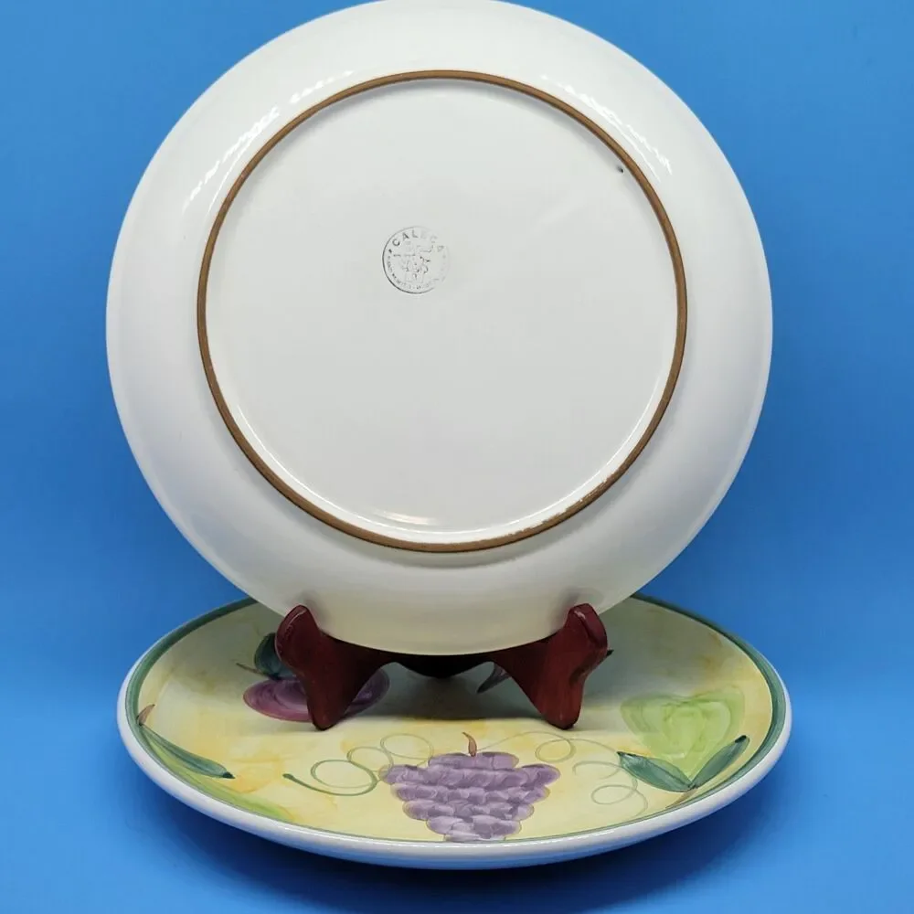 Caleca Frutta Dinner Plates 11 1/4